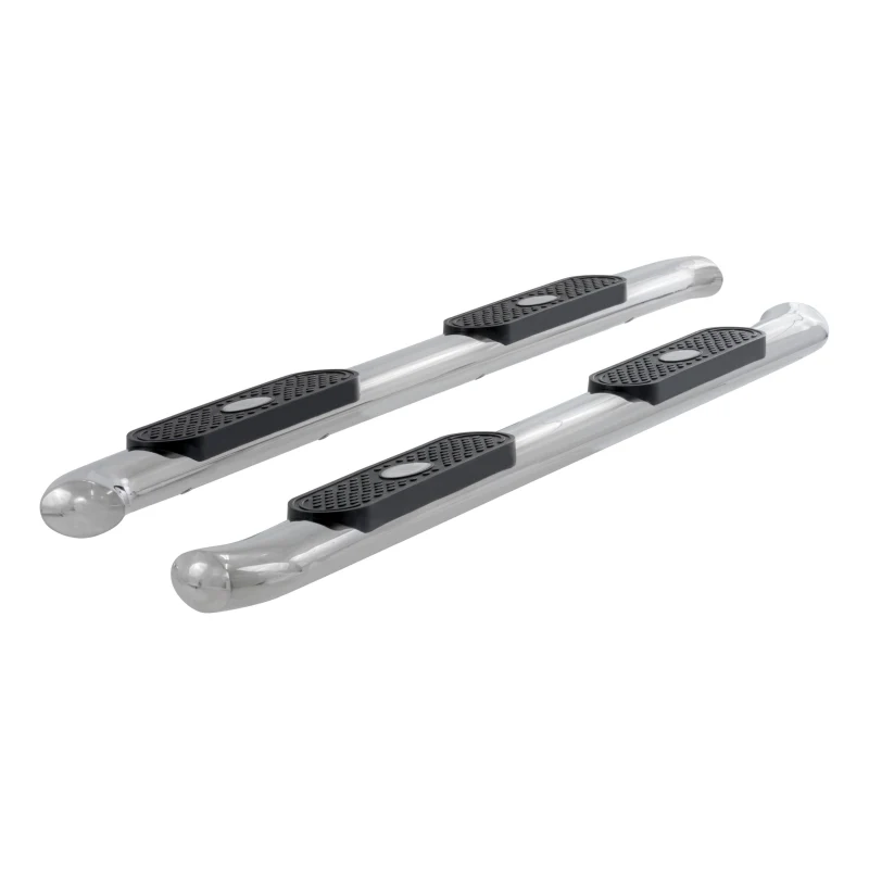 ARIES 4" Polished Stainless Oval Step Nerf Bars Model S224045-2