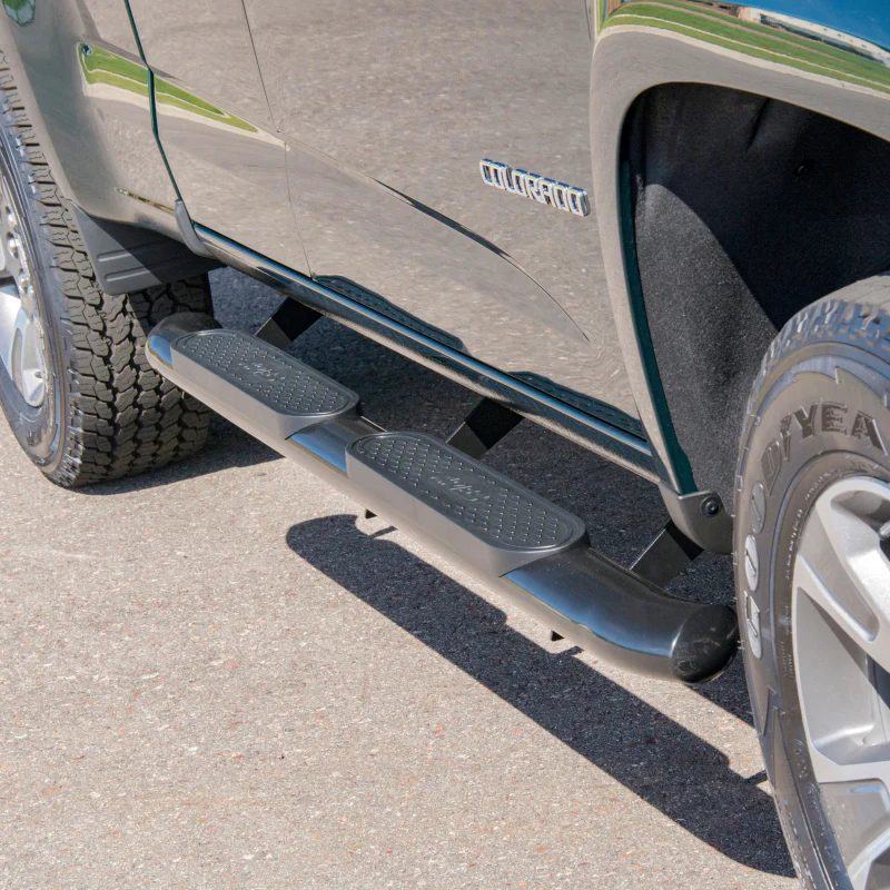 ARIES 4" Black Steel Oval Step Nerf Bars Model S224052 - Image 8