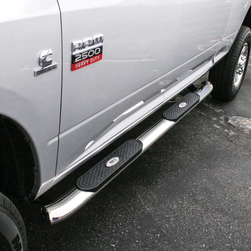 ARIES 4" Polished Stainless Oval Step Nerf Bars Model S225041-2 - Image 8