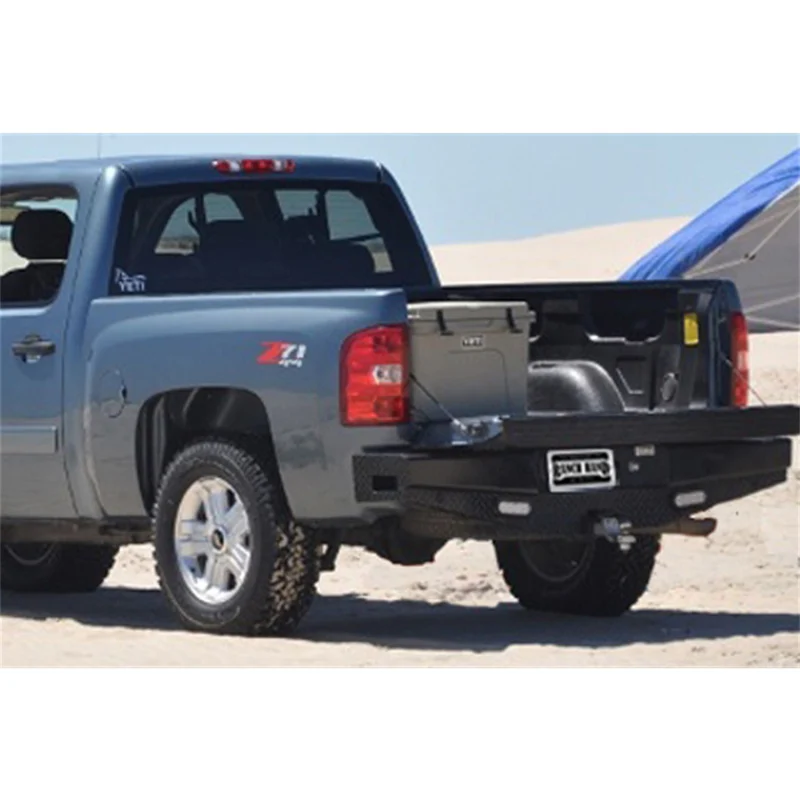 Ranch Hand Sport Series Rear Bumper Fits Select 07-13 Chevrolet/GMC Silverado/Sierra 1500 Model SBC08HBLSL - Image 5