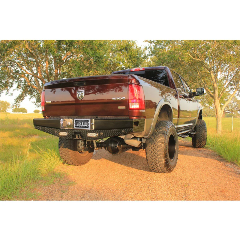 Ranch Hand Sport Series Rear Bumper Fits Select 09-24 Dodge/Ram 1500/2500/3500 Model SBD09HBLSL - Image 2