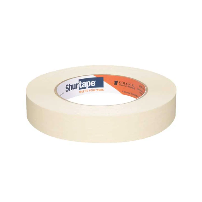 Shurtape Technologies LLC Shurtape Colonial Premium Grade, High Adhesion Masking Tape-Beige-6.4 Mils 1-7/8 In X 60 yds QTY of 36 Model 100743 - Image 2