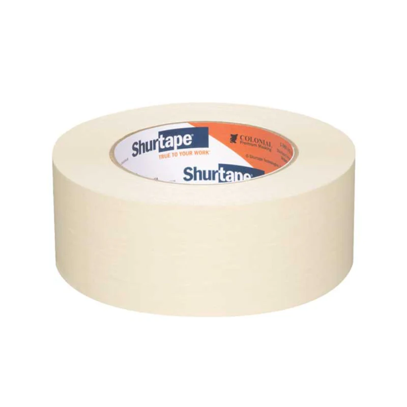 Shurtape Technologies LLC Shurtape Colonial Premium Grade, High Adhesion Masking Tape-Beige-6.4 Mils 1-7/8 In X 60 yds QTY of 24 Model 101534 - Image 2