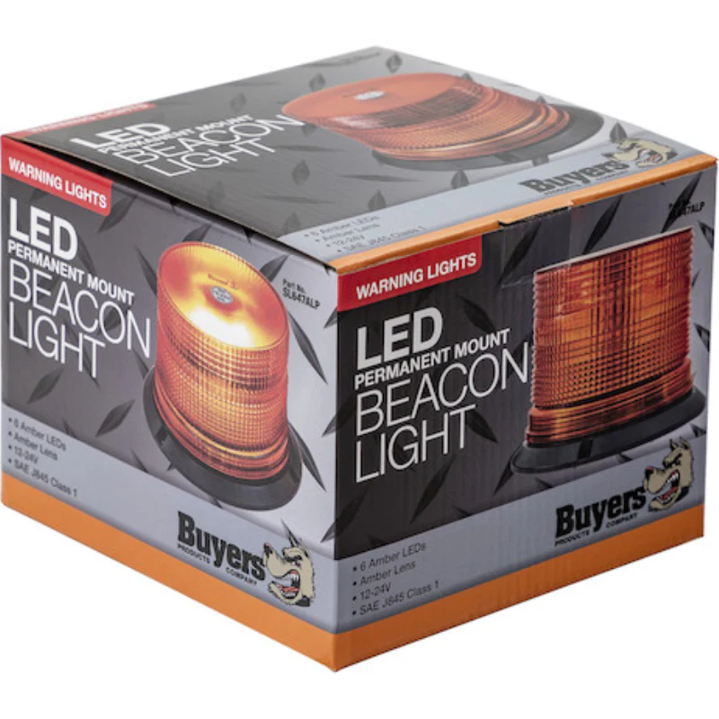 Buyers Products Class 1 4.6 Inch Tall LED Amber Beacon Light Model SL647ALP - Image 7