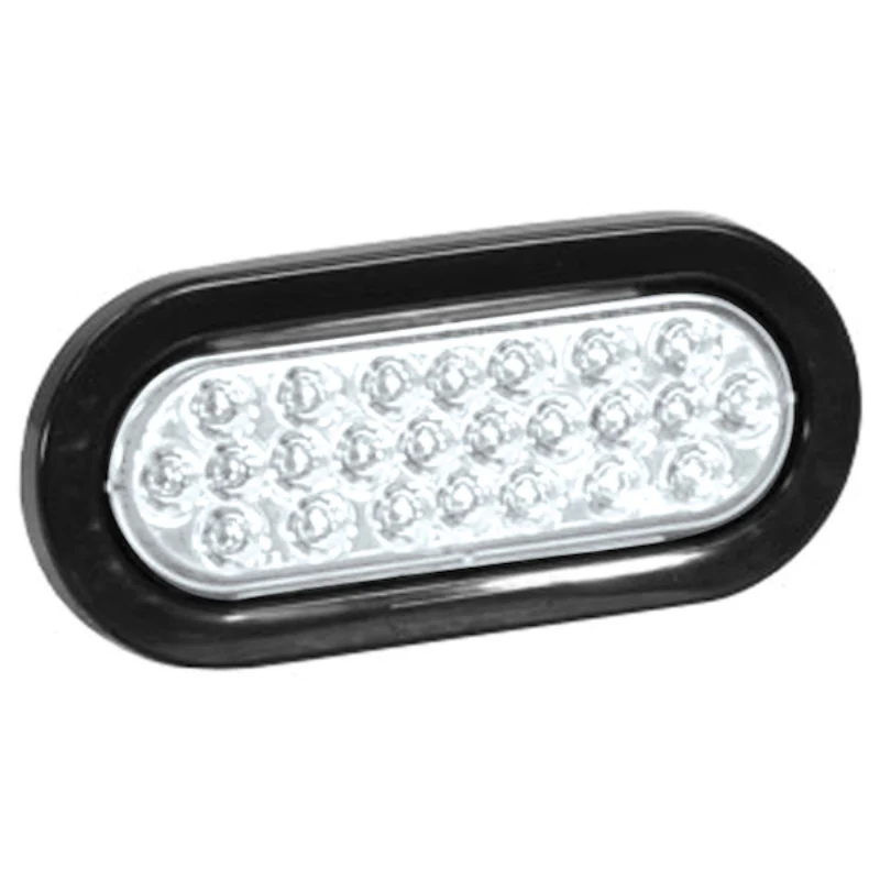 Buyers Products 6 Inch Oval Recessed LED Amber Strobe Light With Grommet Model SL65CO