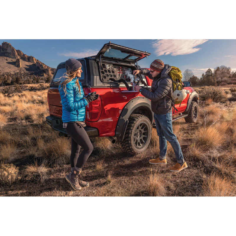 SmartCap Matte Black Truck Bed Cap EVO Sport Series w/ Horizontal Locks Model EV0321-MB - Image 3