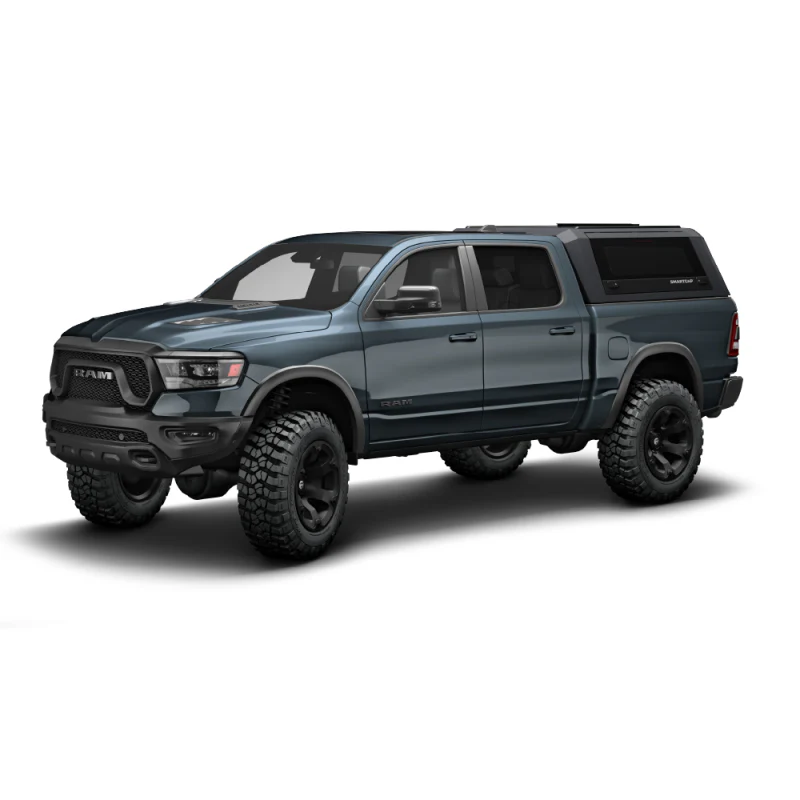 SmartCap Matte Black Truck Bed Cap EVO Sport Series w/ Vertical Locks Model EV1005-MB - Image 2