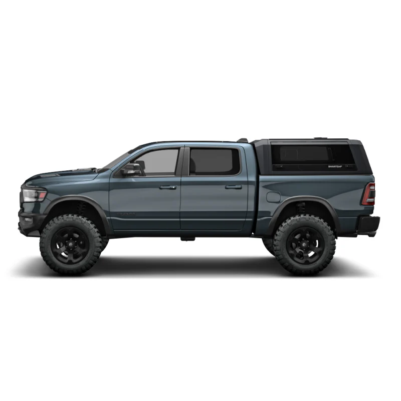 SmartCap Matte Black Truck Bed Cap EVO Sport Series w/ Vertical Locks Model EV1005-MB - Image 3