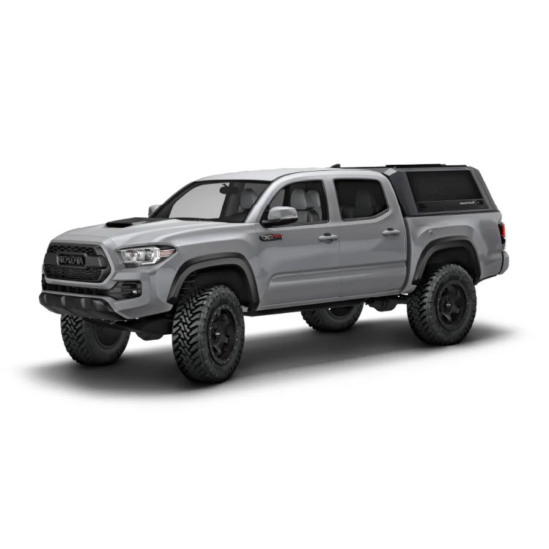 SmartCap Matte Black Truck Bed Cap EVO Sport Series w/ Vertical Locks Model EV1316-MB - Image 2