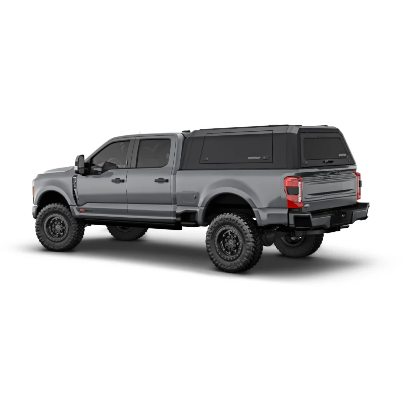 SmartCap Matte Black Truck Bed Cap EVOa Adventure Series w/ Horizontal Locks Model EA0321-MB