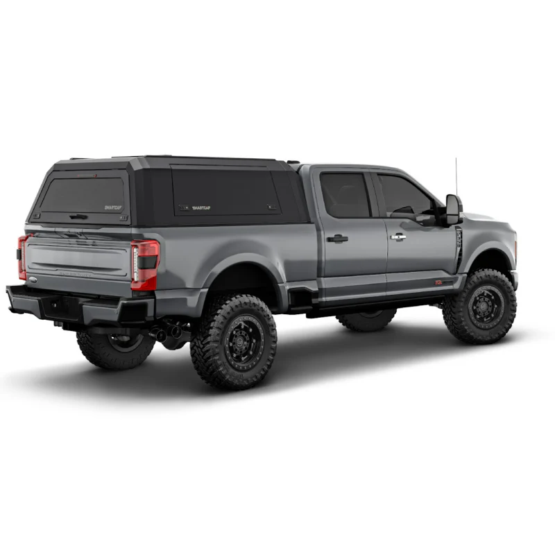 SmartCap Matte Black Truck Bed Cap EVOa Adventure Series w/ Horizontal Locks Model EA0321-MB - Image 2