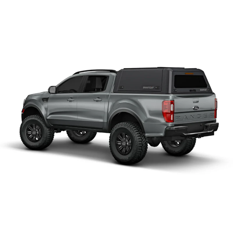 SmartCap Matte Black Truck Bed Cap EVOa Adventure Series w/ Vertical Locks Model EA1312-MB - Image 18