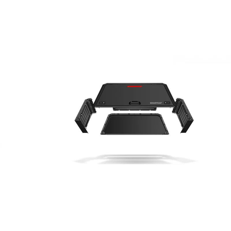 SmartCap Matte Black Truck Bed Cap EVOd Defender Series w/ Vertical Locks Model ED1310-MB - Image 2