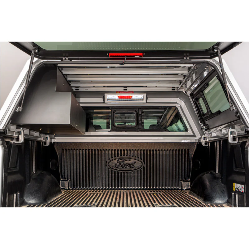SmartCap Matte Black Truck Bed Drawer-Bin Full-Size Left Side Mount Fits All Caps W/ Vertical Locks Model SA0505 - Image 3