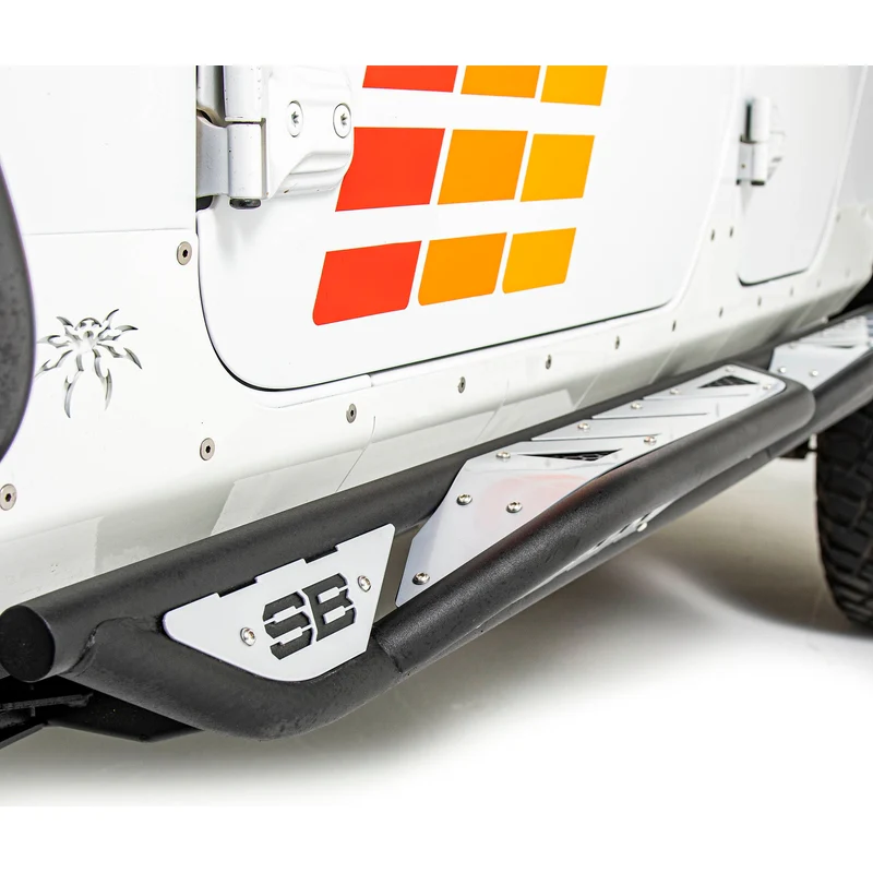 Smittybilt Apollo Rock Sliders w/ Step Model 79734 - Image 10