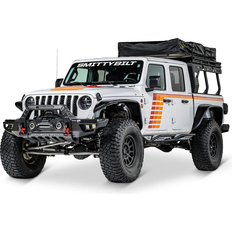 Smittybilt Apollo Rock Sliders w/ Step Model 79734 - Image 14