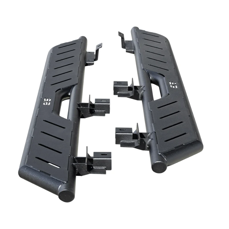 Smittybilt Bronco Rock Sliders w/ Step 4DR Model 61668W - Image 3