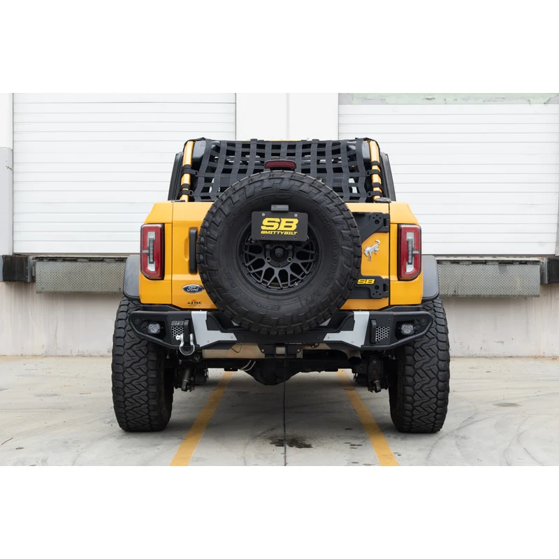 Smittybilt C-RES2 HD Cargo Restraint System - 2" Black Diamond Web (21+ Bronco 4DR) Model 591135 - Image 2