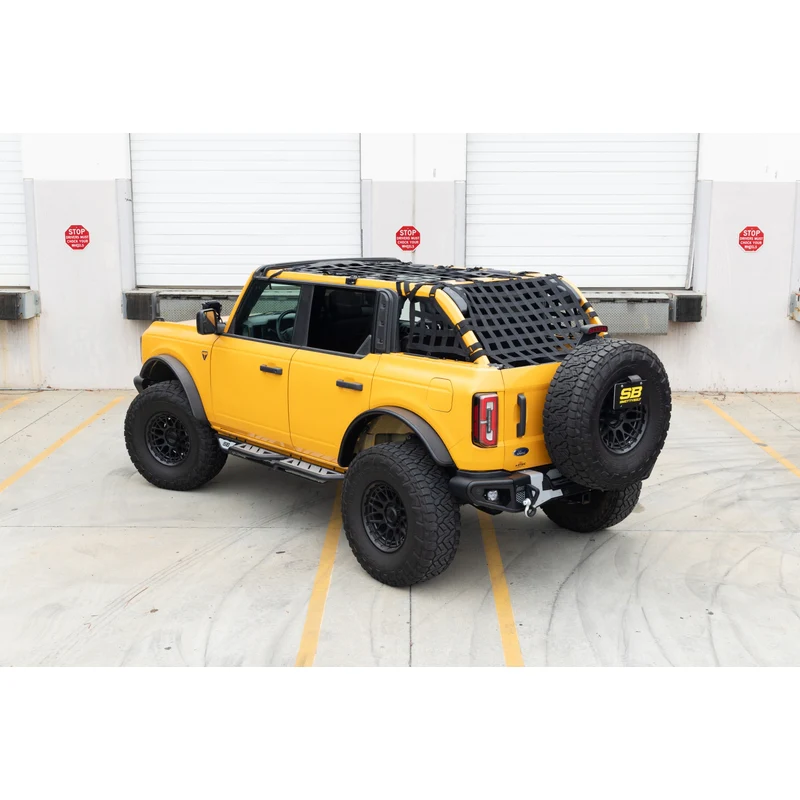 Smittybilt C-RES2 HD Cargo Restraint System - 2" Black Diamond Web (21+ Bronco 4DR) Model 591135 - Image 3