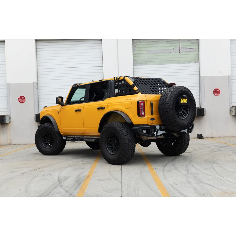 Smittybilt C-RES2 HD Cargo Restraint System - 2" Black Diamond Web (21+ Bronco 4DR) Model 591135 - Image 5