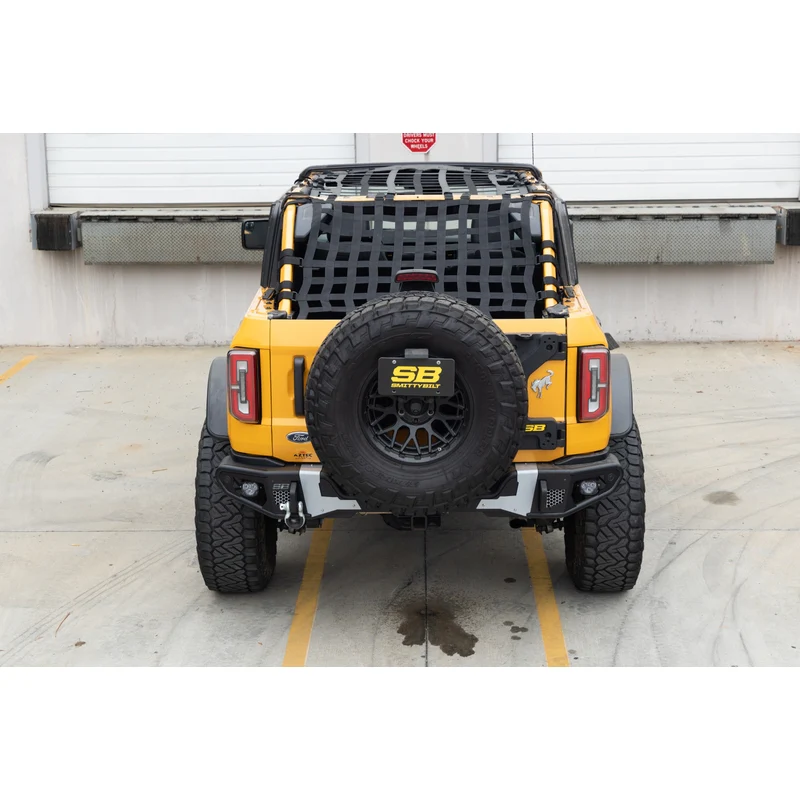 Smittybilt C-RES2 HD Cargo Restraint System - 2" Black Diamond Web (21+ Bronco 4DR) Model 591135 - Image 6