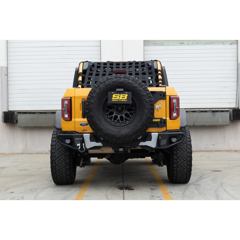 Smittybilt C-RES2 HD Cargo Restraint System - 2" Black Diamond Web (21+ Bronco 4DR) Model 591135 - Image 7