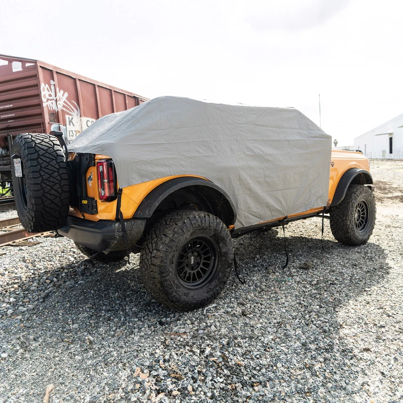 Smittybilt Cab Cover w/ Door Flaps - Gray (21+ Bronco 4-Door) Model 2081 - Image 2