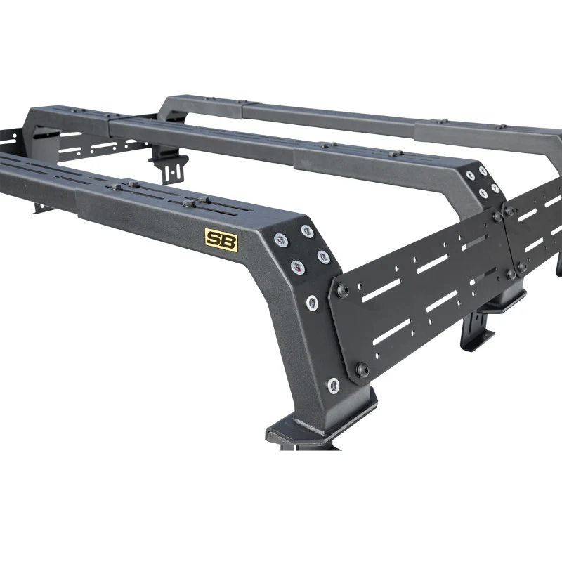 Smittybilt Defender Low Profile Bed Rack Model 18606 - Image 4