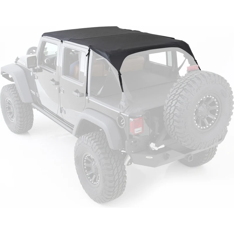 Smittybilt Extended Top - Black Diamond (10-18 JKU) Model 94635