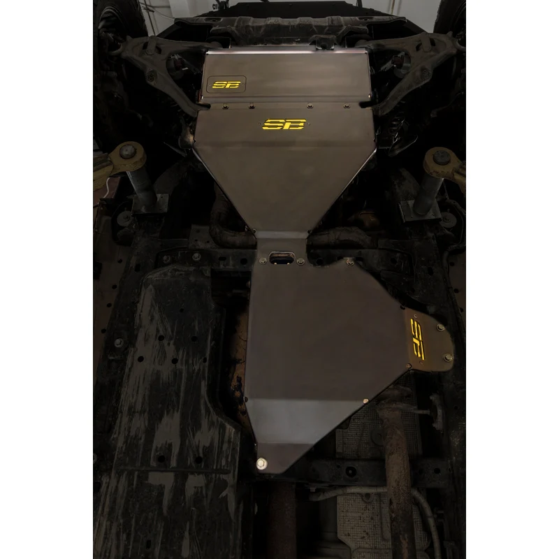 Smittybilt Ford Bronco Transfer Case Skid Plate Model 61272W - Image 2