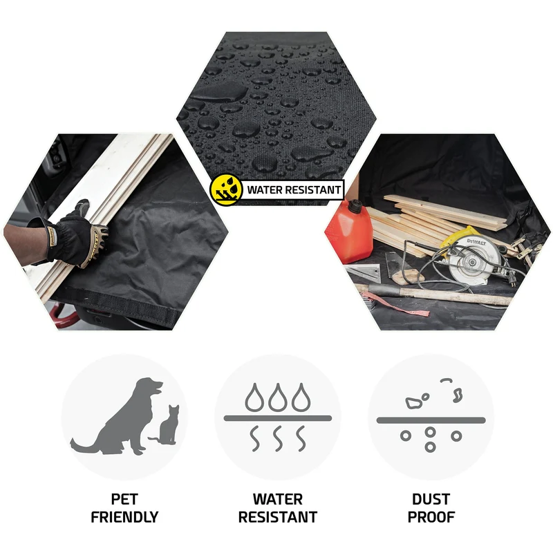 Smittybilt GEAR Cargo Liner - Black (18+ JLU) Model 87401 - Image 2