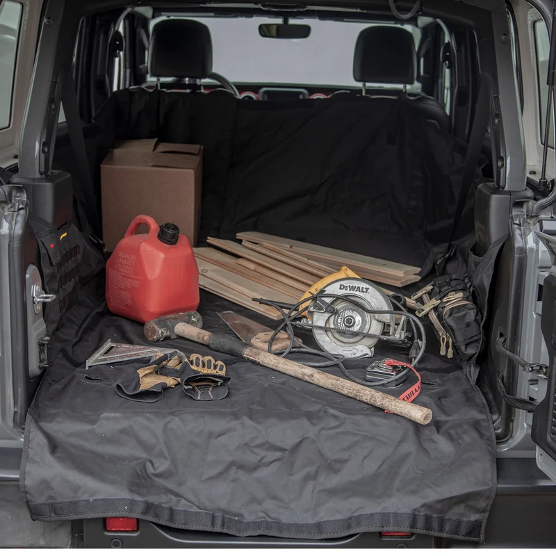 Smittybilt GEAR Cargo Liner - Black (18+ JLU) Model 87401 - Image 3