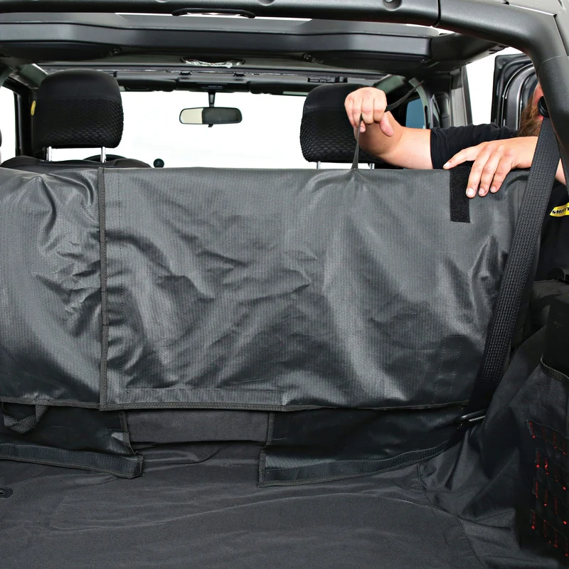 Smittybilt GEAR Cargo Liner - Black (18+ JLU) Model 87401 - Image 9