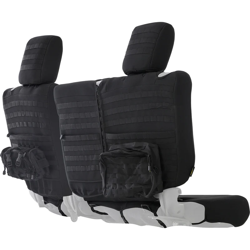 Smittybilt GEAR Custom Fit Rear Seat Cover - Black (18+ JL) Model 57646501