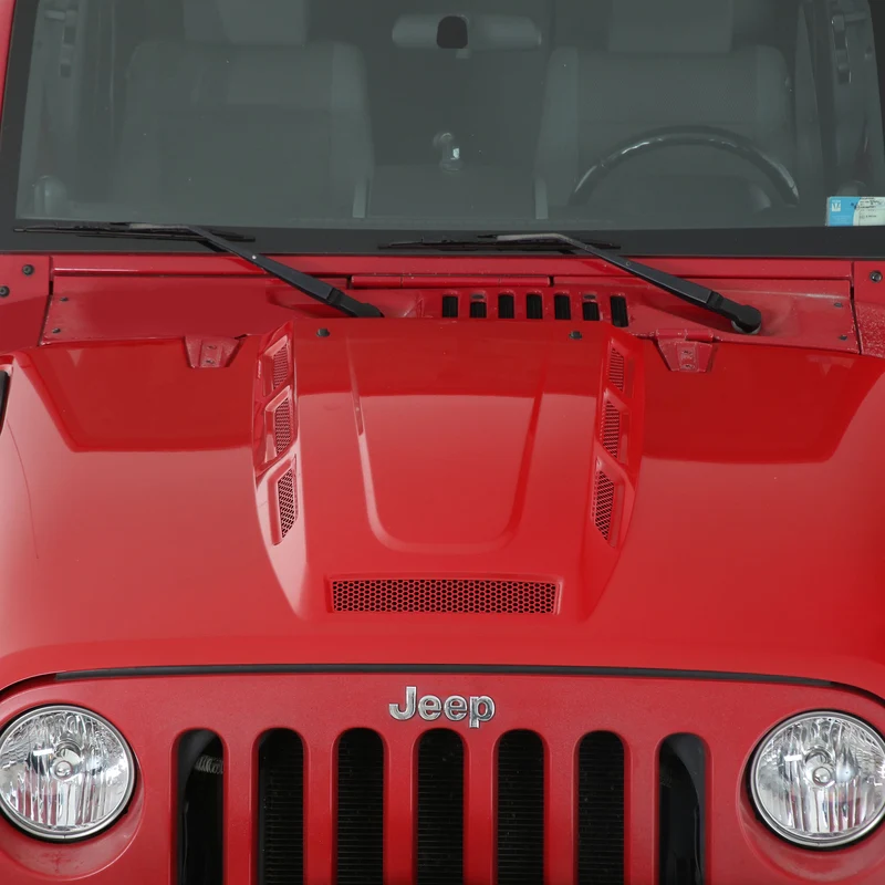 Smittybilt H.E.M.I Vented Hood - Unpainted (07-18 JK/JKU) Model 76500 - Image 11