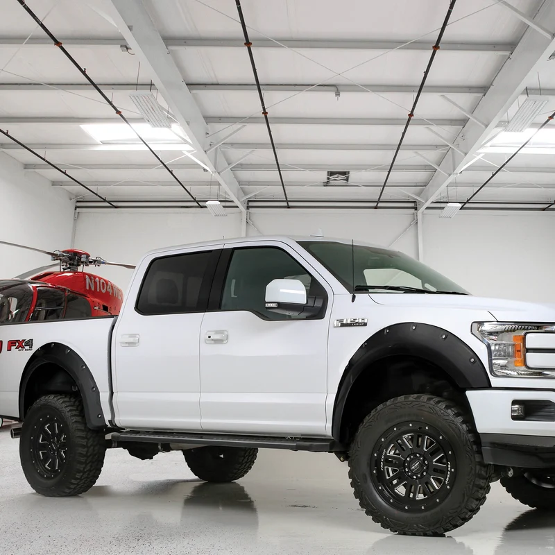 Smittybilt M1 Fender Flares - Painted - Shadow Black - 15-20 Ford F150 Model 17397-G1 - Image 2