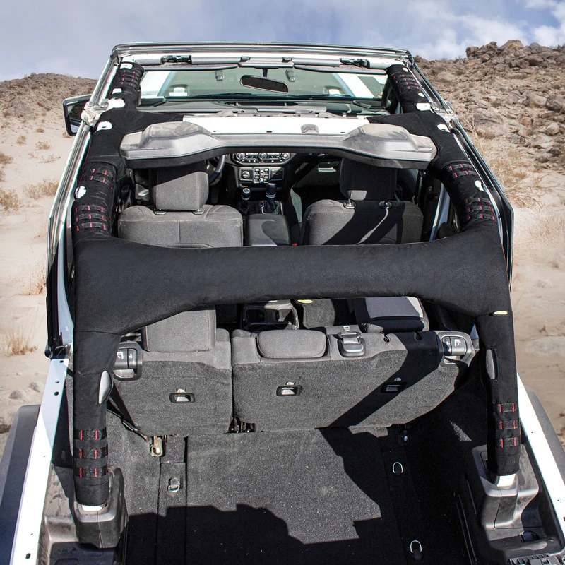Smittybilt Molle Roll Bar Cover Kit (18+ JLU) Model 5667201