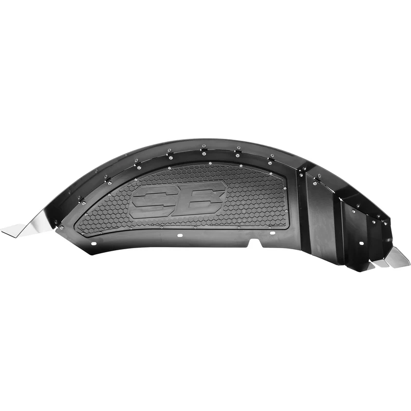Smittybilt Rear Aluminum Inner Fender Liner Pair - Black (18+ JL/JLU) Model 77986 - Image 2