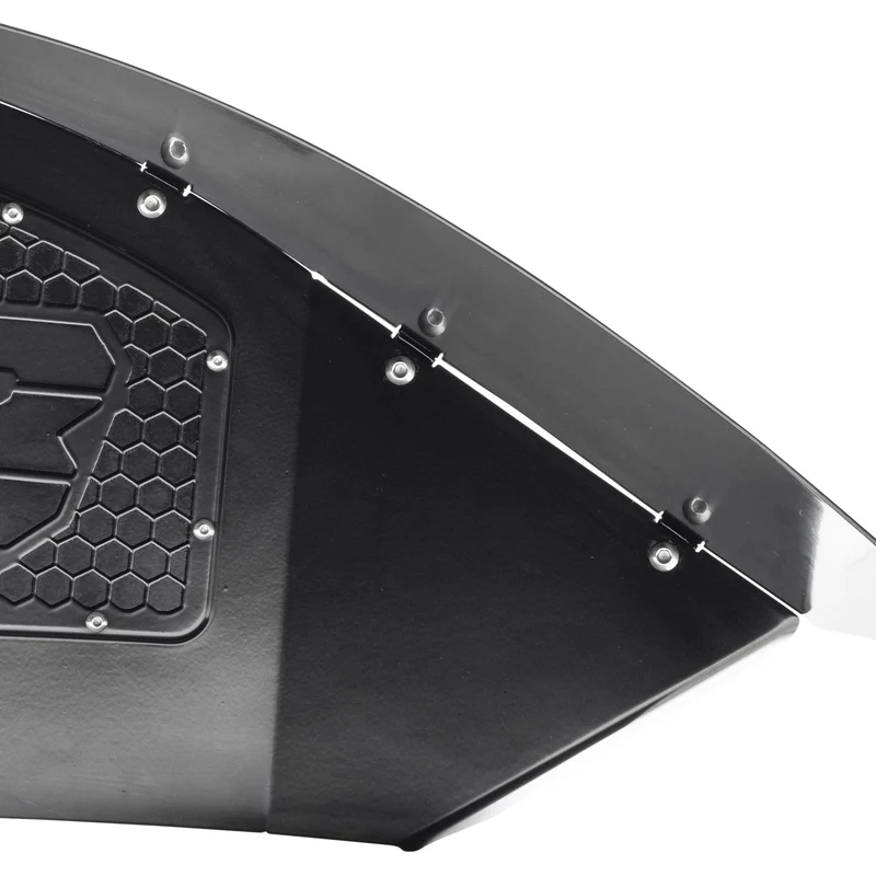 Smittybilt Rear Aluminum Inner Fender Liner Pair - Black (18+ JL/JLU) Model 77986 - Image 6