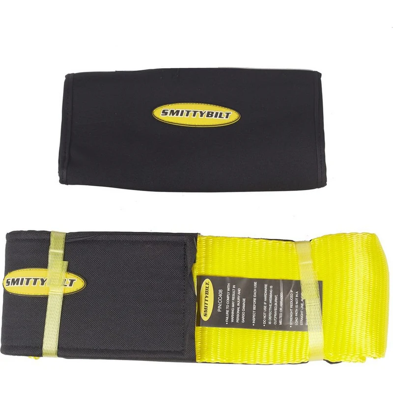 Smittybilt Recovery Tree Strap - 4" x 8' - 40K lb Rating Model CC408 - Image 4