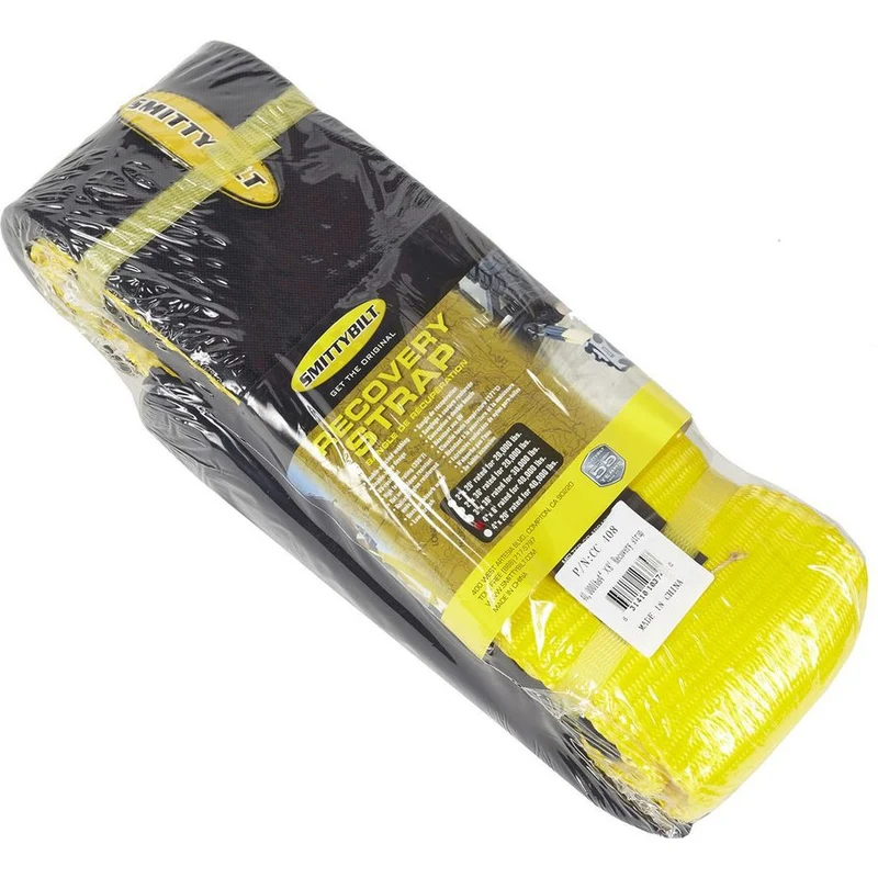 Smittybilt Recovery Tree Strap - 4" x 8' - 40K lb Rating Model CC408 - Image 5