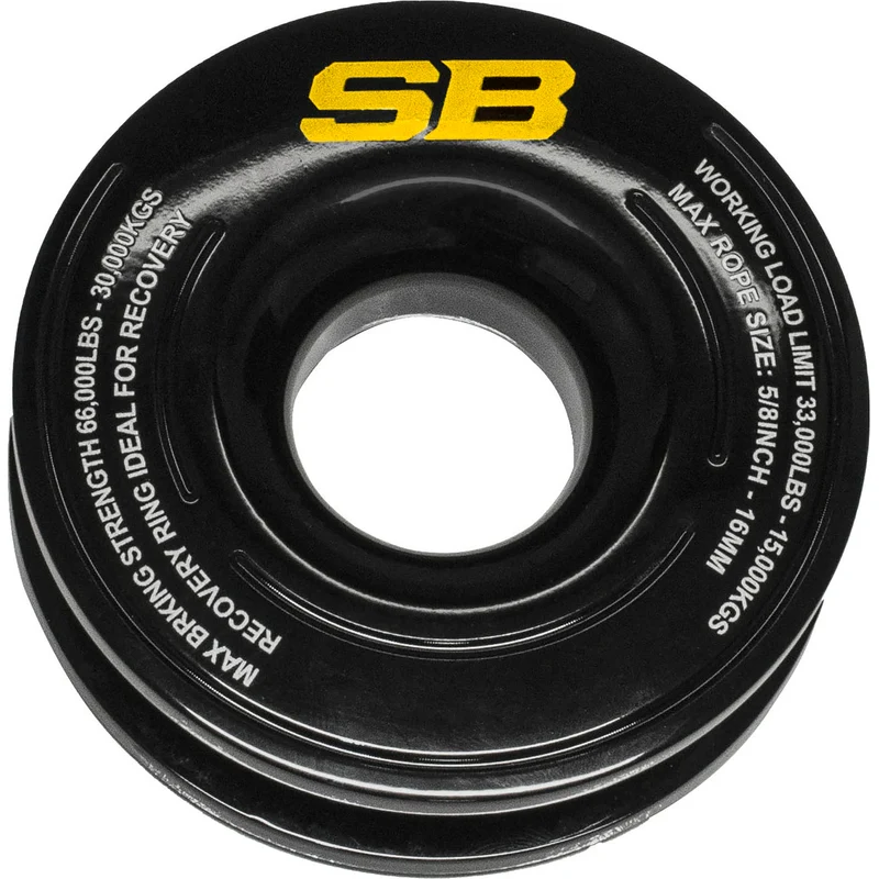 Smittybilt Soft Shackle w/ Recovery Ring - 33K Rating Model 2738 - Image 2