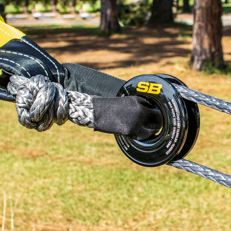 Smittybilt Soft Shackle w/ Recovery Ring - 33K Rating Model 2738 - Image 5