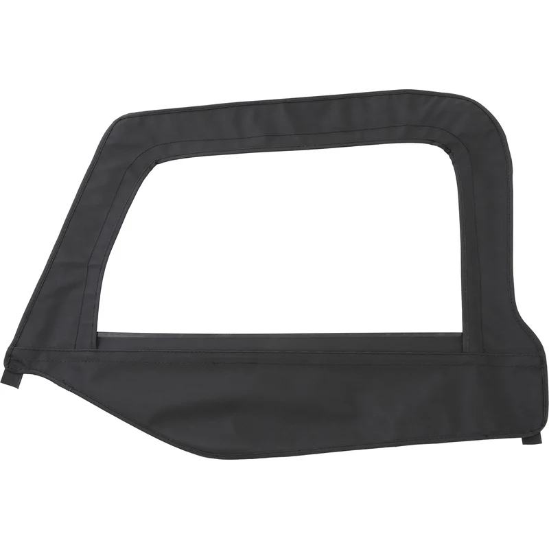 Smittybilt Soft Top Driver Side Door Skin w/ Frame - Denim Black (97-06 TJ) Model 79415