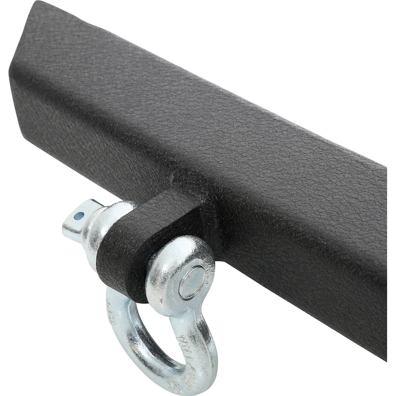 Smittybilt SRC Classic Rear Bumper w/ D-Ring Mounts - Textured Black (76-06 CJ/Wrangler) Model 76750D - Image 6