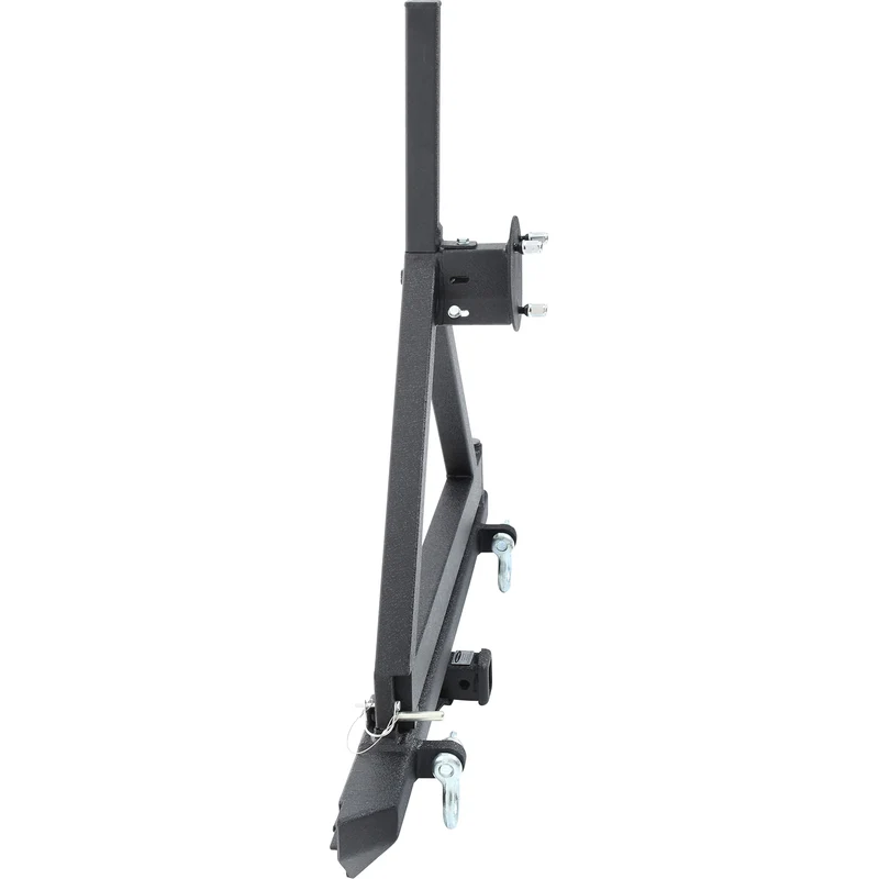 Smittybilt SRC Classic Rear Bumper W/ D-Rings, Hitch & Tire Carrier - Model 76651D - Image 2