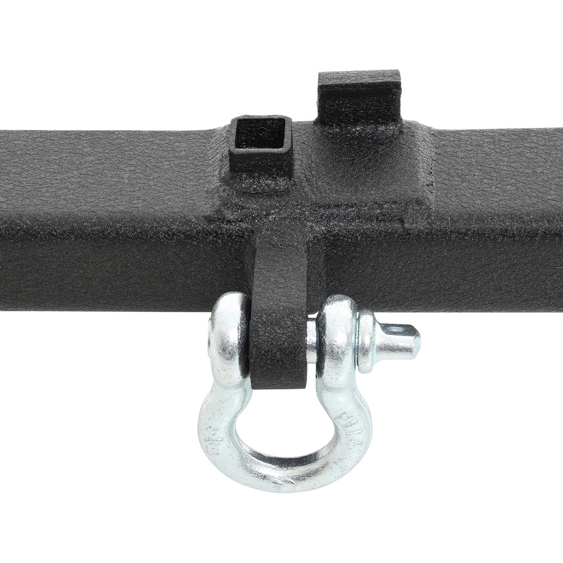 Smittybilt SRC Classic Rear Bumper W/ D-Rings, Hitch & Tire Carrier - Model 76651D - Image 9