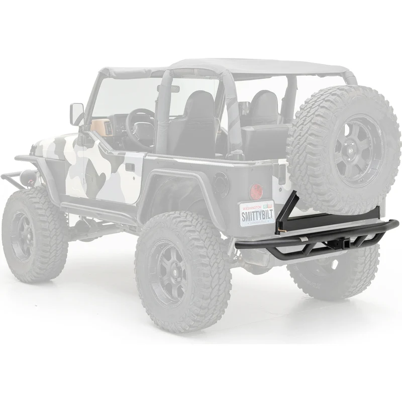 Smittybilt SRC Rear Bumper (87-06 YJ/LJ/TJ) Model 76621-01 - Image 2