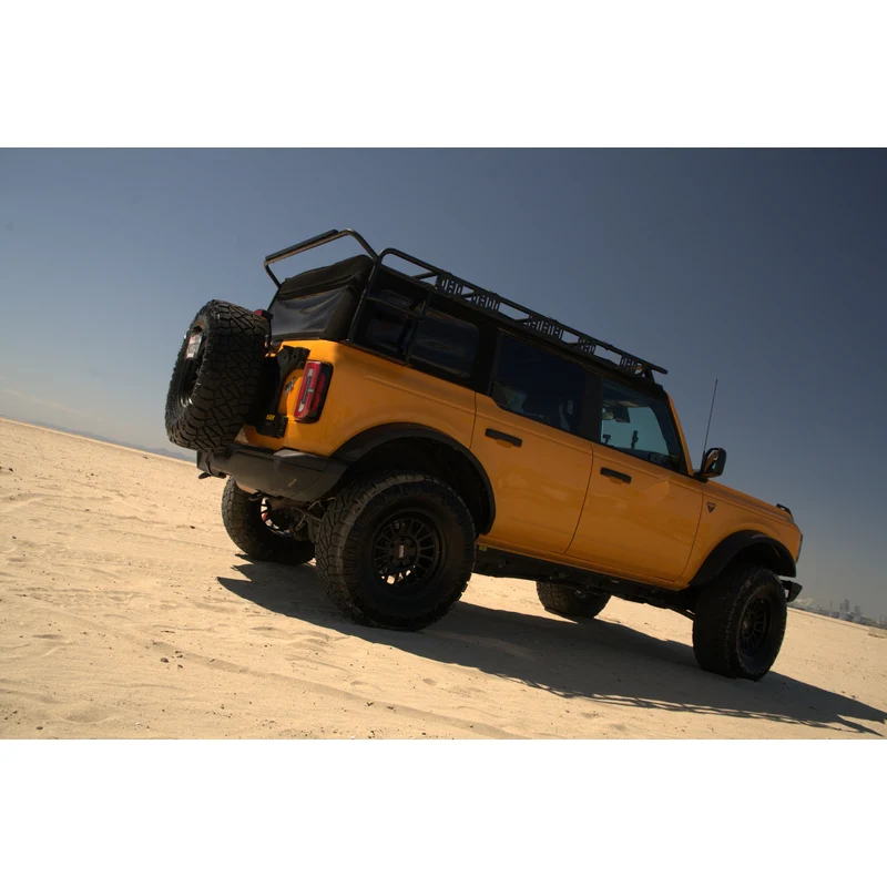 Smittybilt SRC Roof Rack - Textured Black (21+ Bronco 4DR) Model 78717 - Image 13