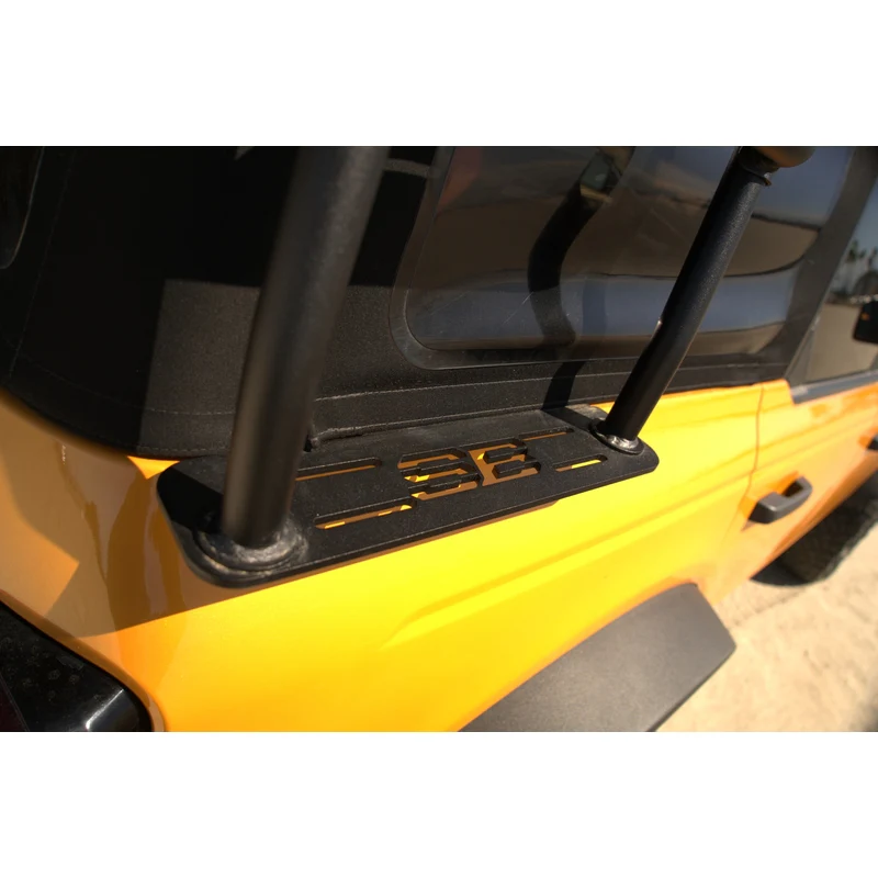 Smittybilt SRC Roof Rack - Textured Black (21+ Bronco 4DR) Model 78717 - Image 16